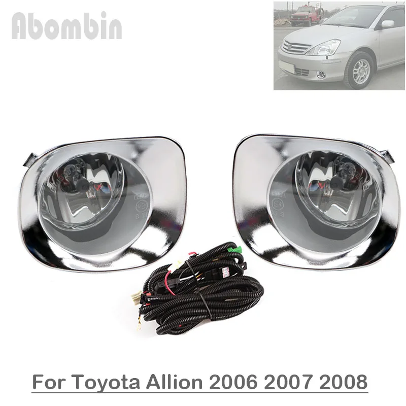 

Front Bumper Fog Lamp Daytime Running Fog Light With Wiring Harness For Toyota Allion Modellista 2006 2007 2008