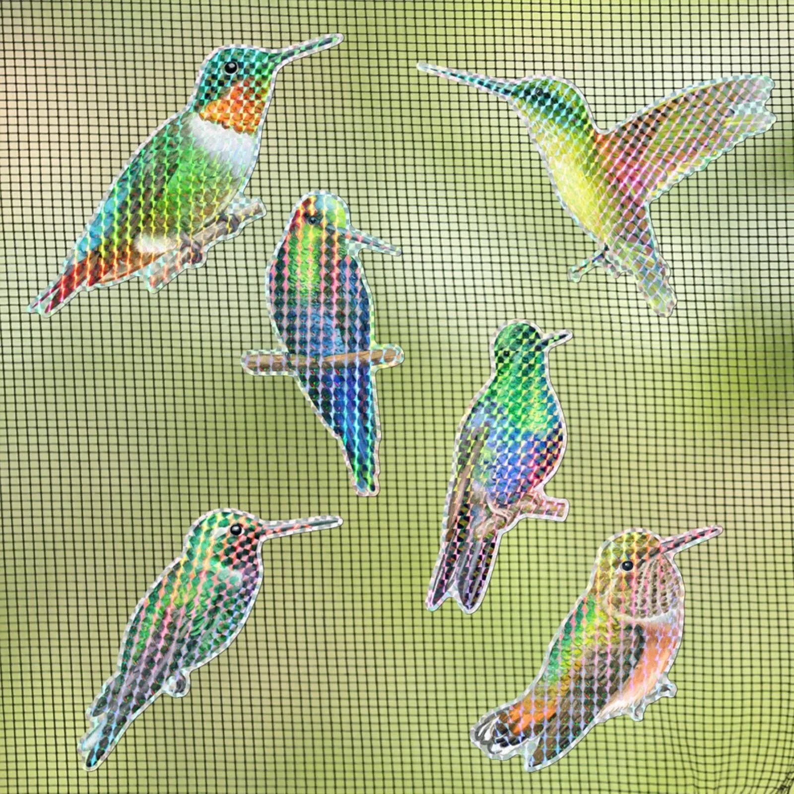 Наклейки на окна с птицами наклейки защитой от столкновений стекло колибри стены