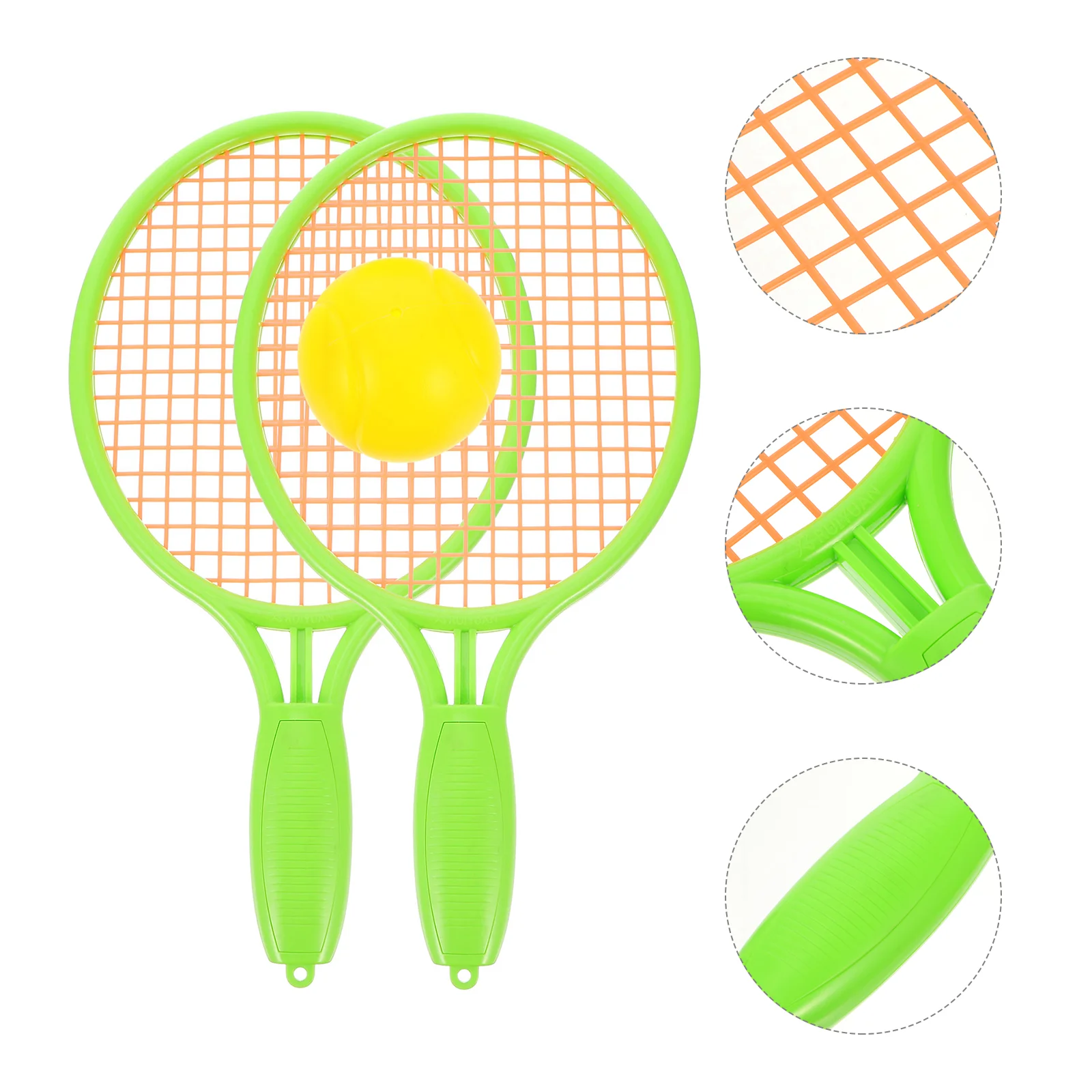 

1 Set Fun Durable Children Outdoor Toy Kids Sports Toy Kids Tennis Toy Kids Beach Toy