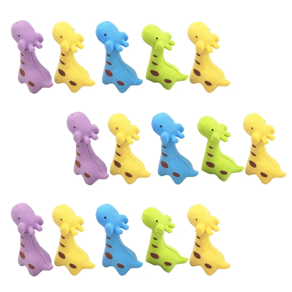 

Erasers Eraser Kids Pencil Animal Mini Party Novelty Rubber Favors Children School Puzzle Toys Cartoon Stationery Funny Giraffe