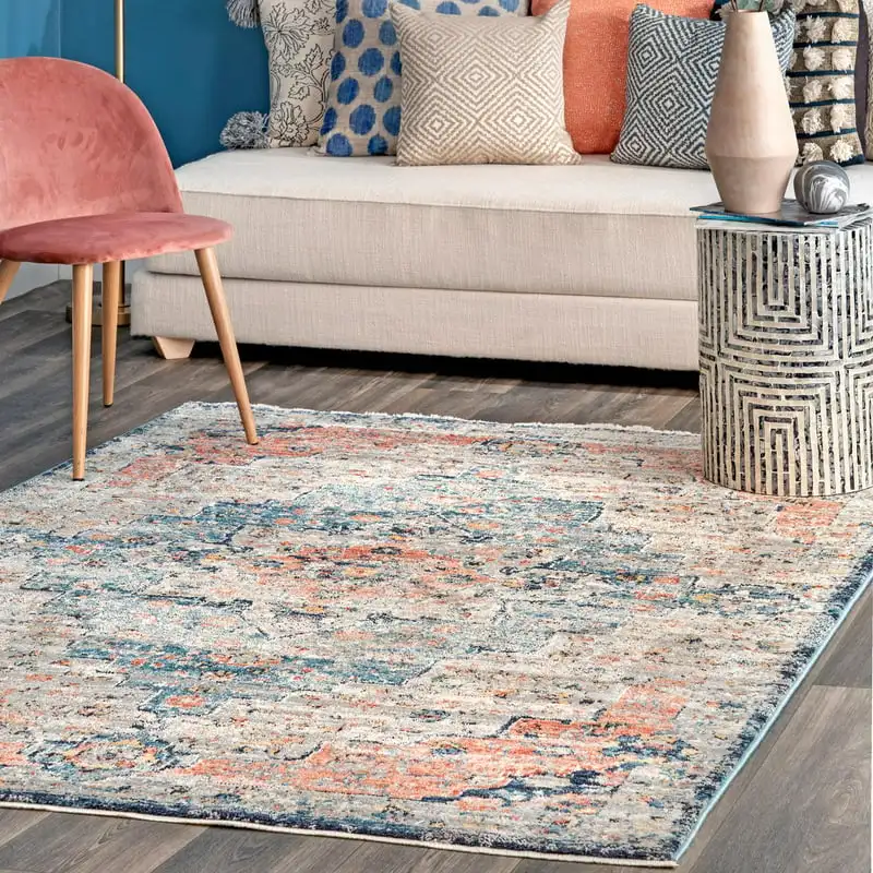 

Persian Vintage Accent Rug, 3' x 5', Multi