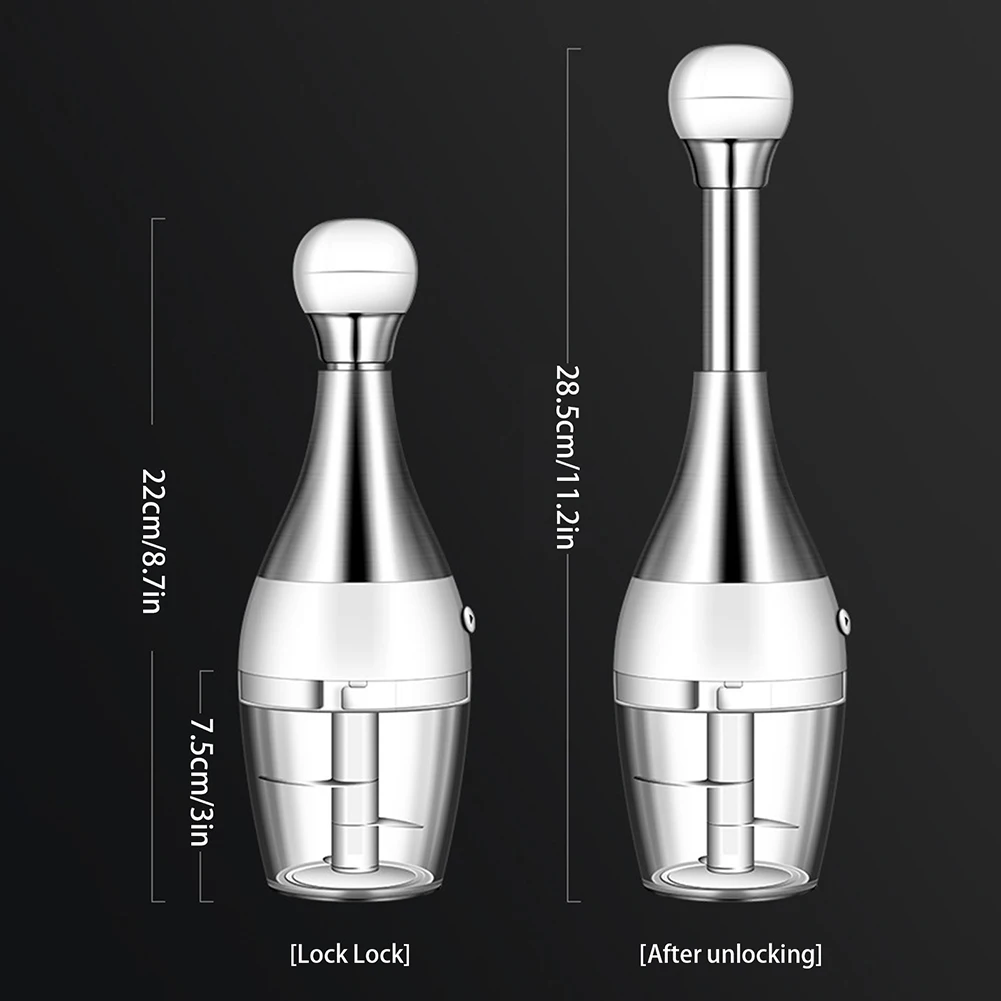 Ручной измельчитель еды Портативная мясорубка для овощей без легких перца и