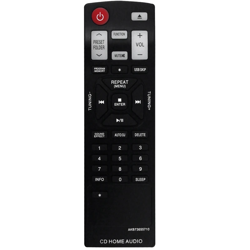 Пульт дистанционного управления AKB73655710 для Hi-Fi системы LG, 1 шт., CM4630, CMS4630F, CM4530, CMS4530F, CMS4530W, CM4430, CMS4530F, CM4330, CMS4330F