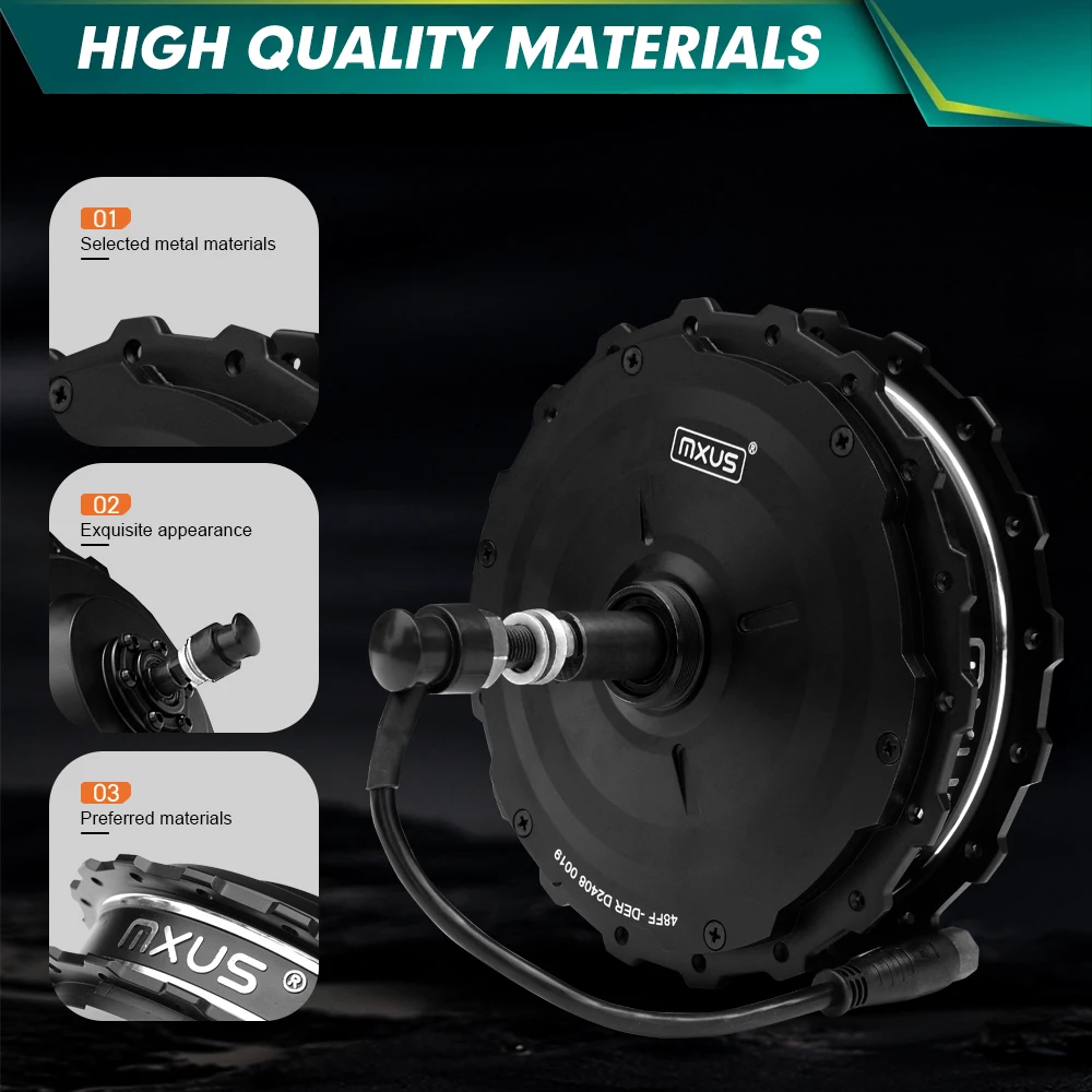 Мотор MXUS 48 В 750 Вт 1000