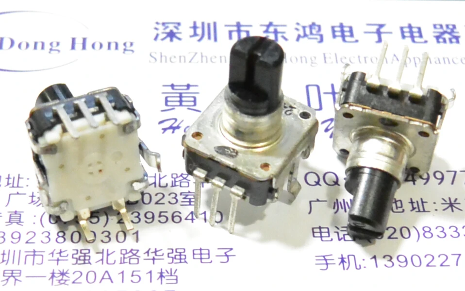 Японский энкодер NOBLE EC12 с номером позиционирования переключателя 24 номер