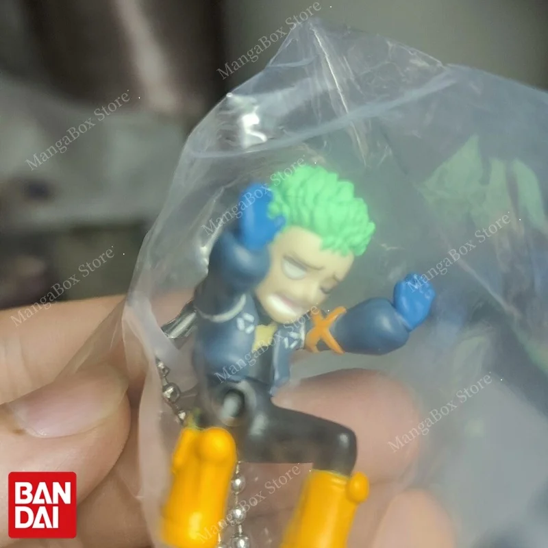 Фото Коллекционная игрушка-брелок Bandai One Piece Negative Swing Gashapon: фигурки Луффи, Зоро, Чоппера, Бонни из арки Egghead, аниме-фигурки, подвески для сумок №4