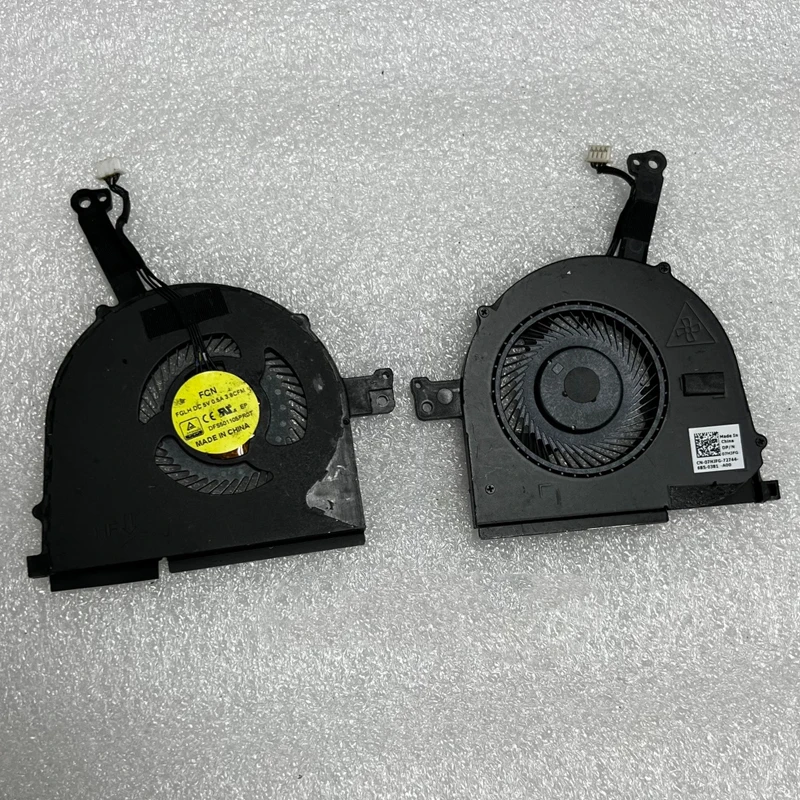07HJFG новый оригинальный для ноутбука DELL Latitude E5570 вентилятор охлаждения процессора
