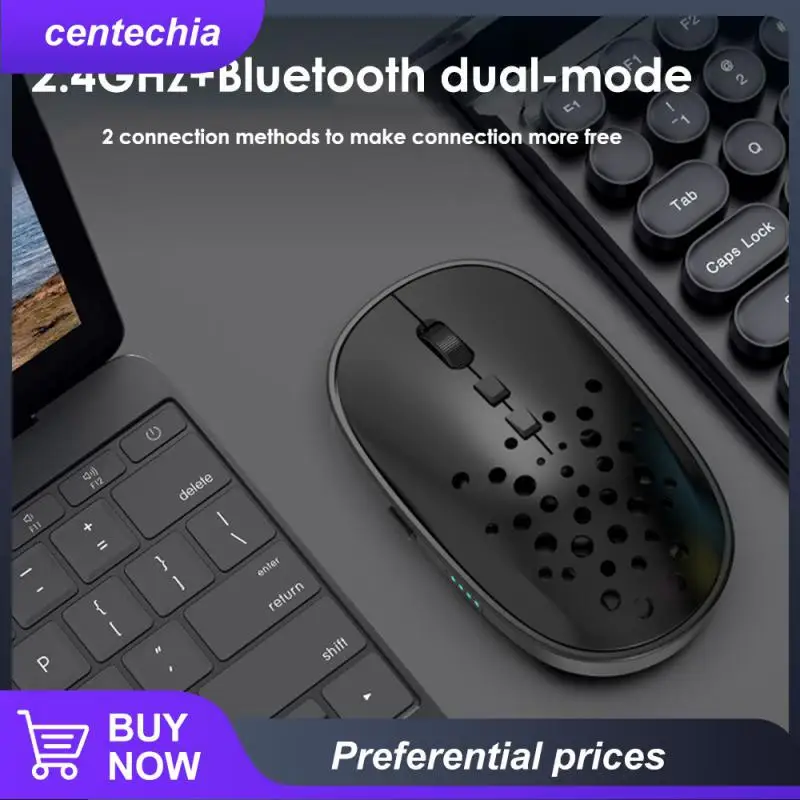 

Tablet Phone Computer Wireless Mouse Power Display Mouse Rechargeable Silent Thin Wireless Usb 2.4g Mouse Gaming Mouse