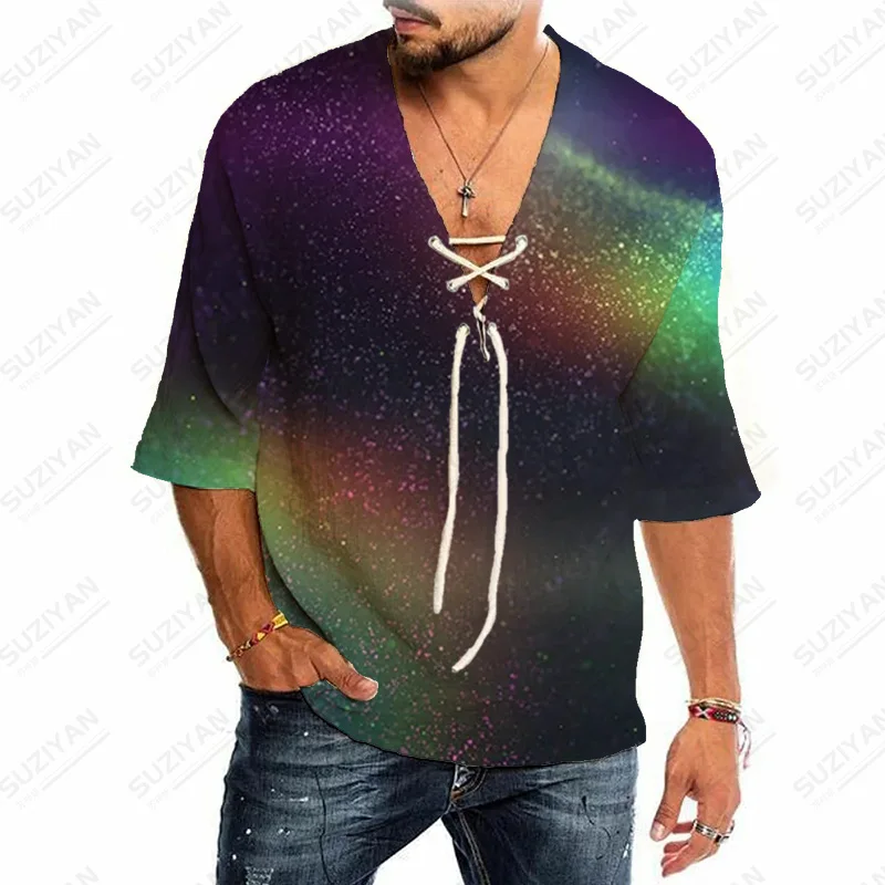 

Hippie Free New Arrivals Mens Clothes Top Best Selling All New Arrivals Y2K Patterns Stripped Urban Style Graphic Ethnic Kit