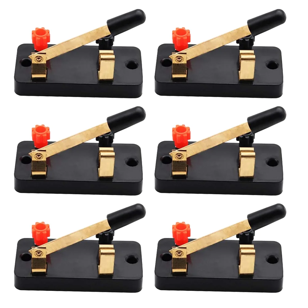

10 Pcs Single Throw Switch Experiment Labs SPST Physics Pole Electronic Components