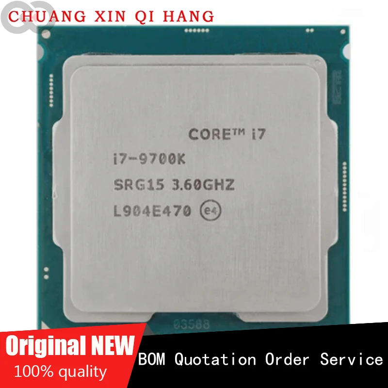 

Used for I7 9700K i7-9700K 3.6 GHz Used Eight-Core Eight-Thread CPU Processor 12M 95W PC Desktop LGA 1151