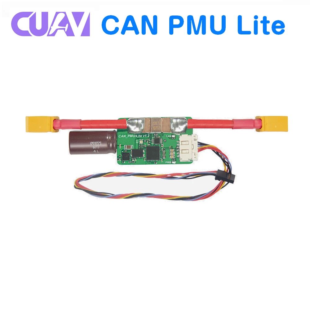 

CUAV CAN PMU Lite модуль управления питанием высокого напряжения Pix/Pixhawk Амперметр управления полетом для всех серий X7