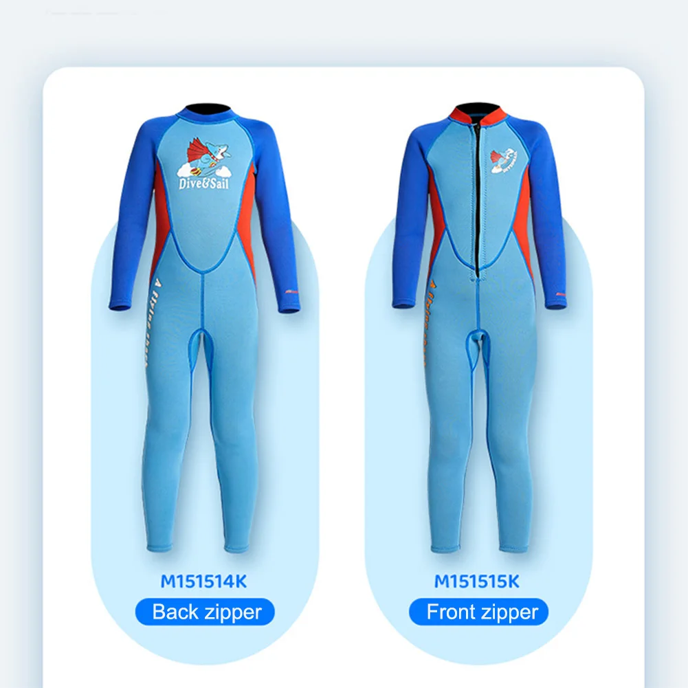 

Boy Warmth Wetsuit 2.5mm Neoprene Scuba Anti-UV 50+ Scratch Resistan For Snorkeling Scuba Diving Swimming Surfing