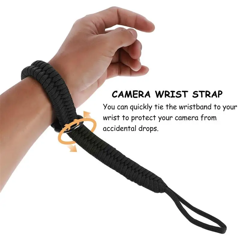 

SLR DSLR Camera Wrist Strap Camera Anti-lost Safety Strap Quick Release Rope