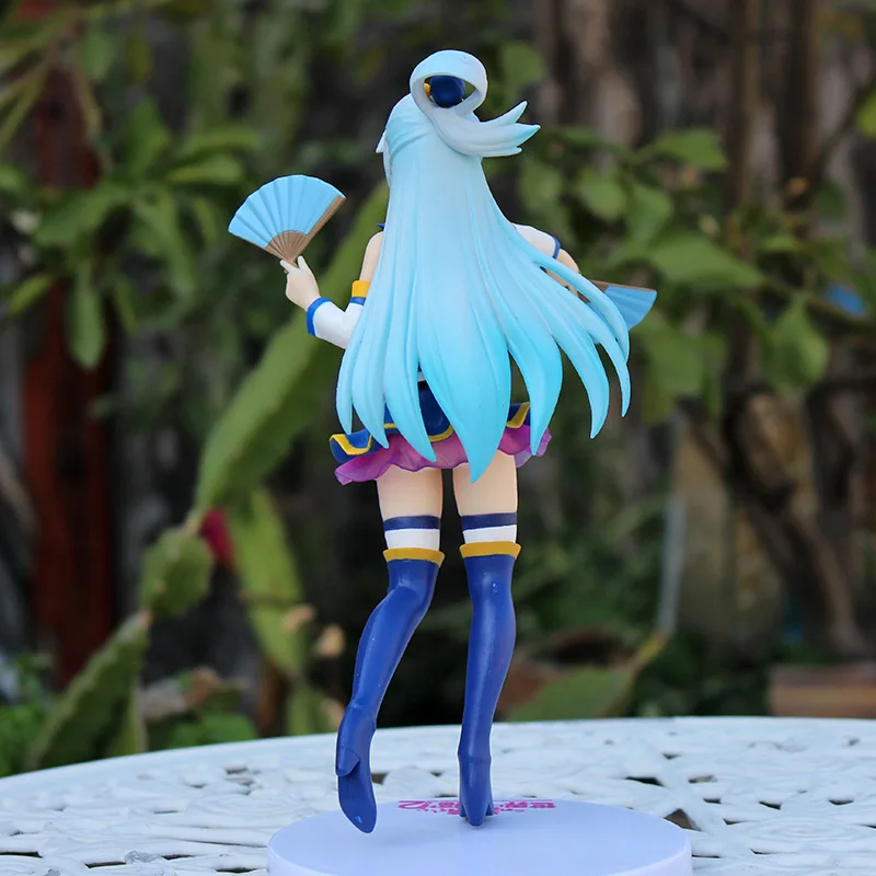 Фото Аниме Kono Subarashii Sekai ni Shukufuku o! Aqua Фигурка Коллекция ПВХ Модель Куклы Хобби Игрушки Настольные украшения 20 см №2