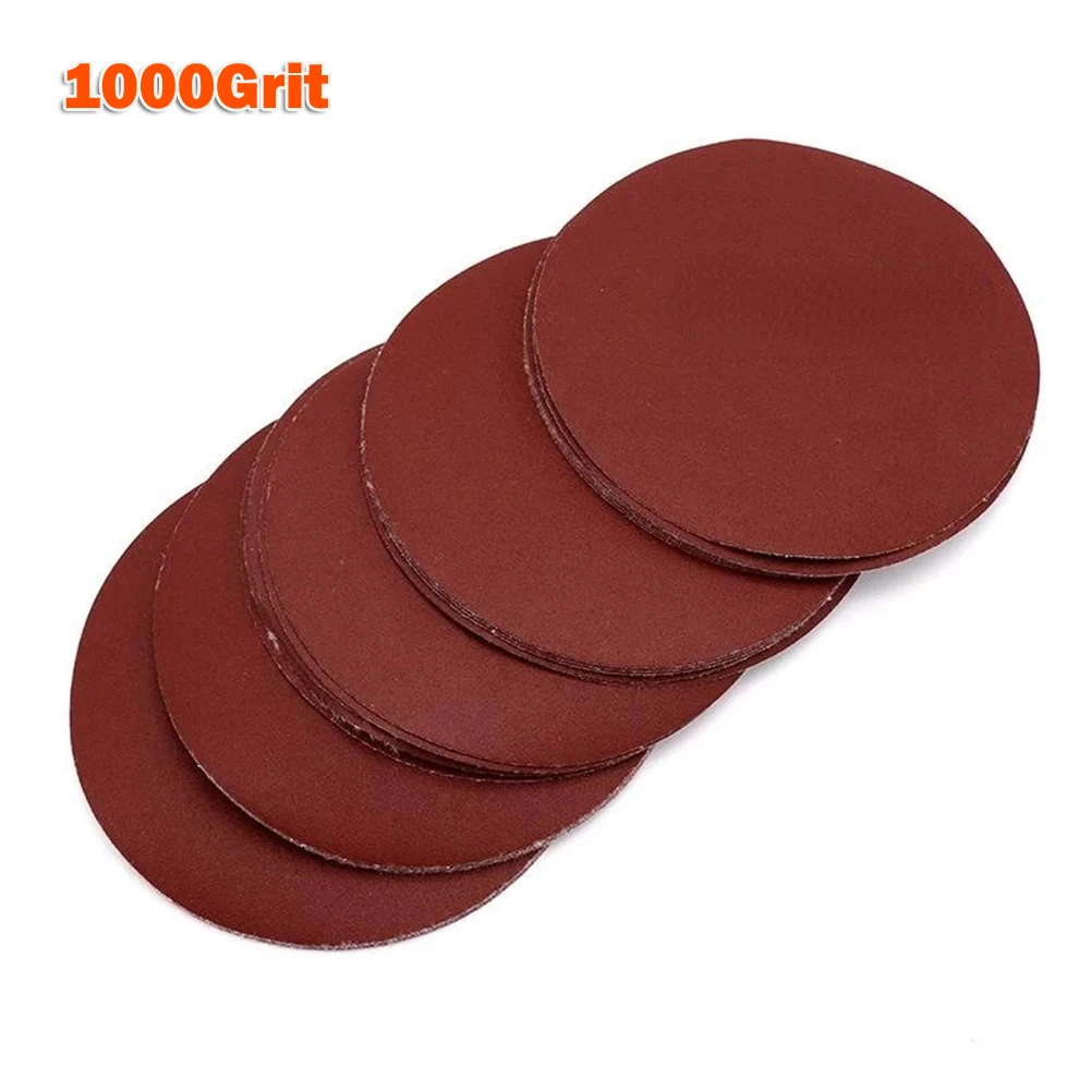 

20Pcs 6Inch 150mm Sandpaper Hook Loop Sanding Discs Self Adhesive 60-2000 Grit Adhesive For Polishing And Grinding Sandpaper