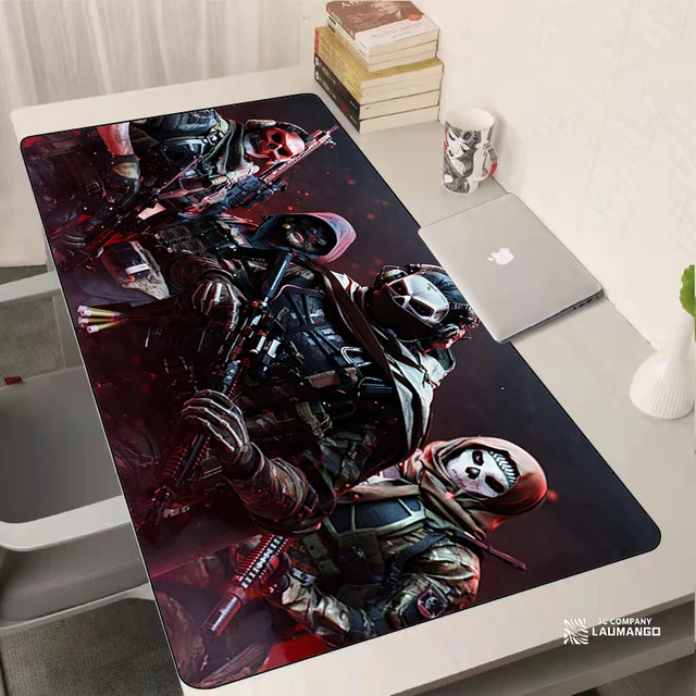 Mouse Pad Calls Of Duty Gaming Mat Non-slip Keyboard Pad Extended Gamer Pc Xxl Accessories Mousepad Large Laptops Computer Anime 3
