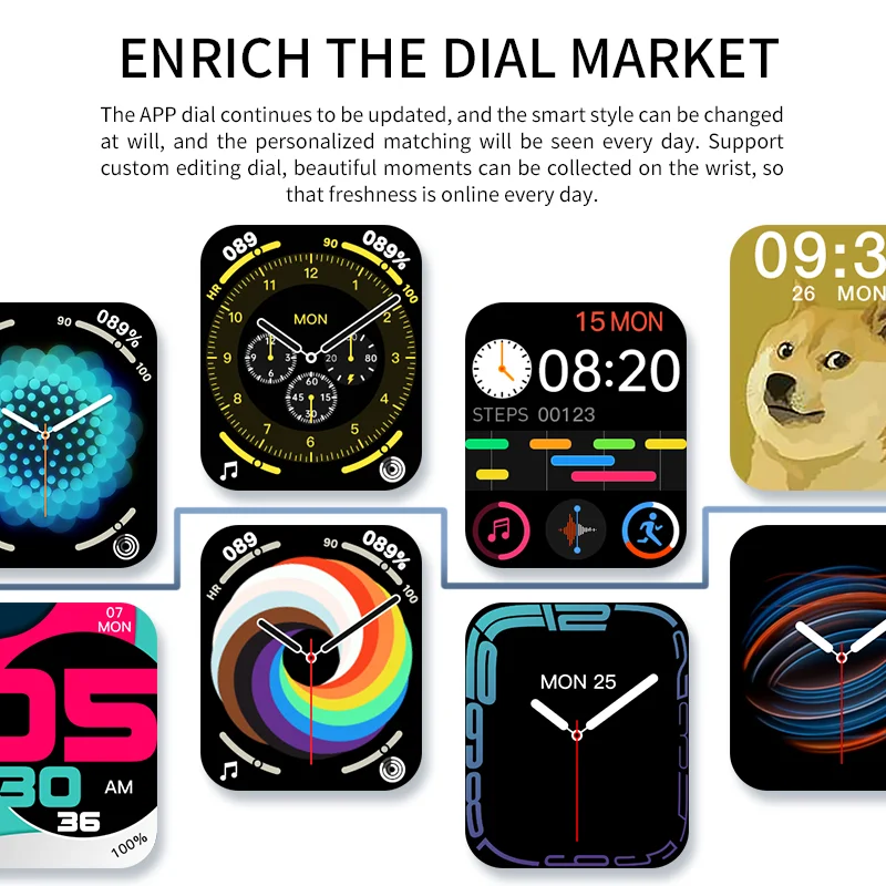 Смарт-часы HW67 для женщин миниатюрные водонепроницаемые фитнес-часы с поддержкой