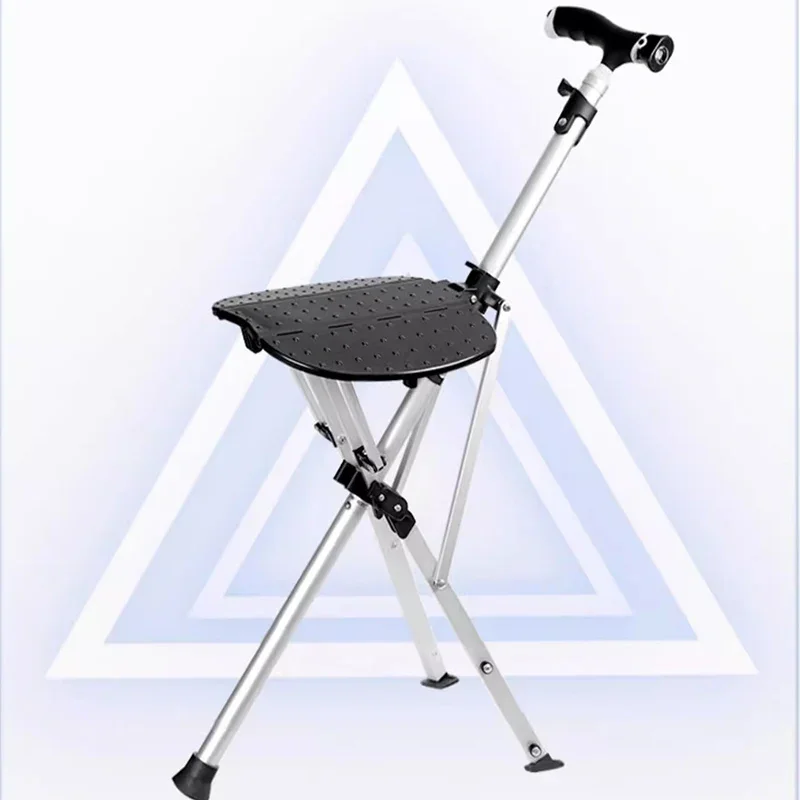 Простой дизайн табурет из алюминиевого сплава портативный сверхлегкий трость