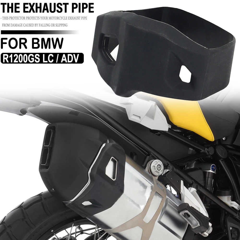 

For BMW R1250GS R1200GS LC R 1250 1200 GS ADV Adventure Motorcycle Rear Exhaust Pipe Muffler Silencer Protection Device 2013 -