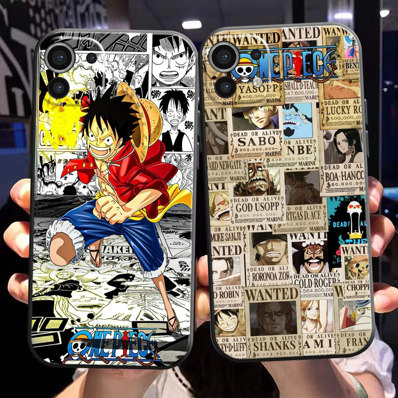 

One Piece Comics For Xiaomi Mi 11 Mi 11 Lite 5G Phone Case Soft Liquid Silicon Carcasa TPU Back