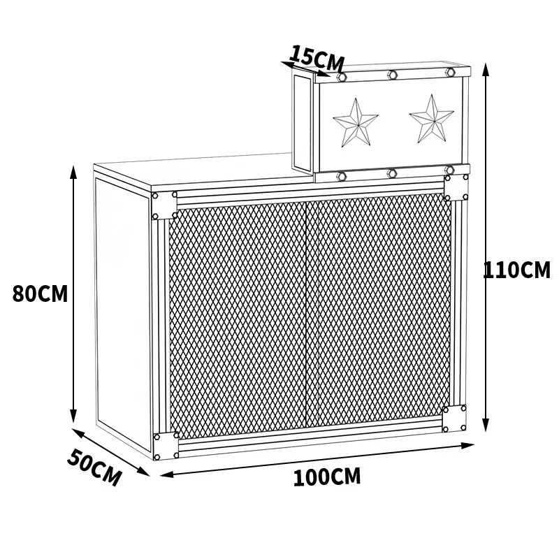 Стол кофейня стойка регистрации Интернет-кафе é кафе молочный чай промышленный