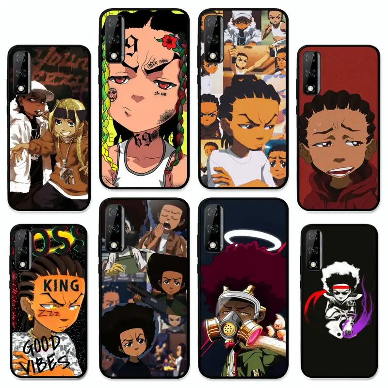 

The Boondocks Phone Case For Huawei Y9 Y8 Y6 Prime Y7 Pro Y8s Y5 Mate 20 Pro 10 lite Cover