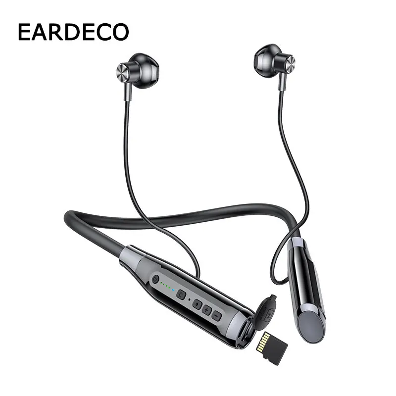 Наушники EARDECO Беспроводные с поддержкой Bluetooth и микрофоном время работы 100 часов |