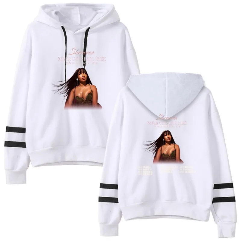 Толстовка Shenseea Merch Around the World Tour 2025 толстовка с длинными рукавами и карманами