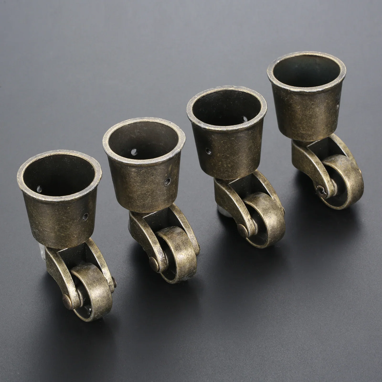 

Мебельные ролики бронзовые 4 шт.