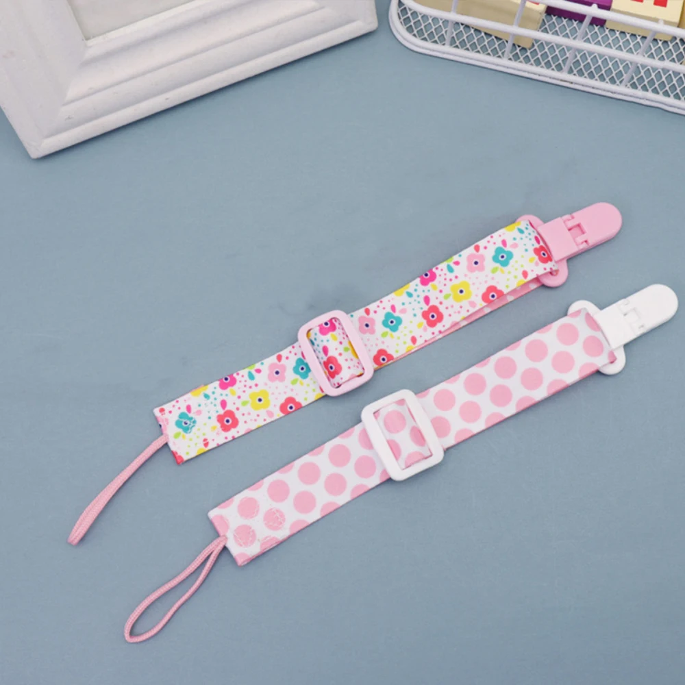 

Pacifier Chain Cartoon Print Widened Thickened Exquisite Anti-losing Rope Anti-lost Toy Belt Pacifier Clip