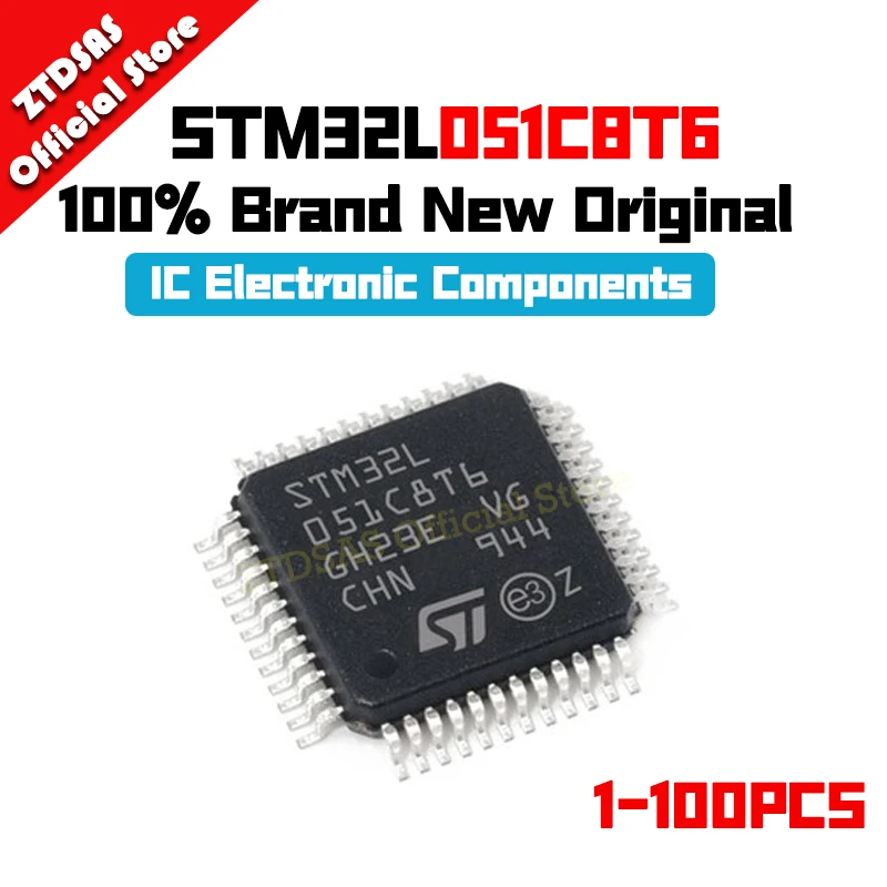 

STM32L051C8T6 STM STM32 STM32L STM32L051 IC MCU FLASH LQFP-48