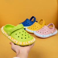 kids slippers girls boys slippers summer closed toe kids slippers girls hollow slippers girls boys sandals kids shoes boys girls