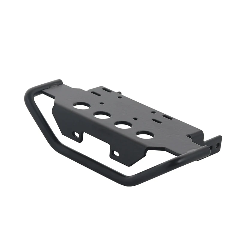 RC Crawler Car Metal Winch Bumper With Grill Guard For Traxxas TRX6 G63 TRX4 G500 6X6 Upgrade Parts