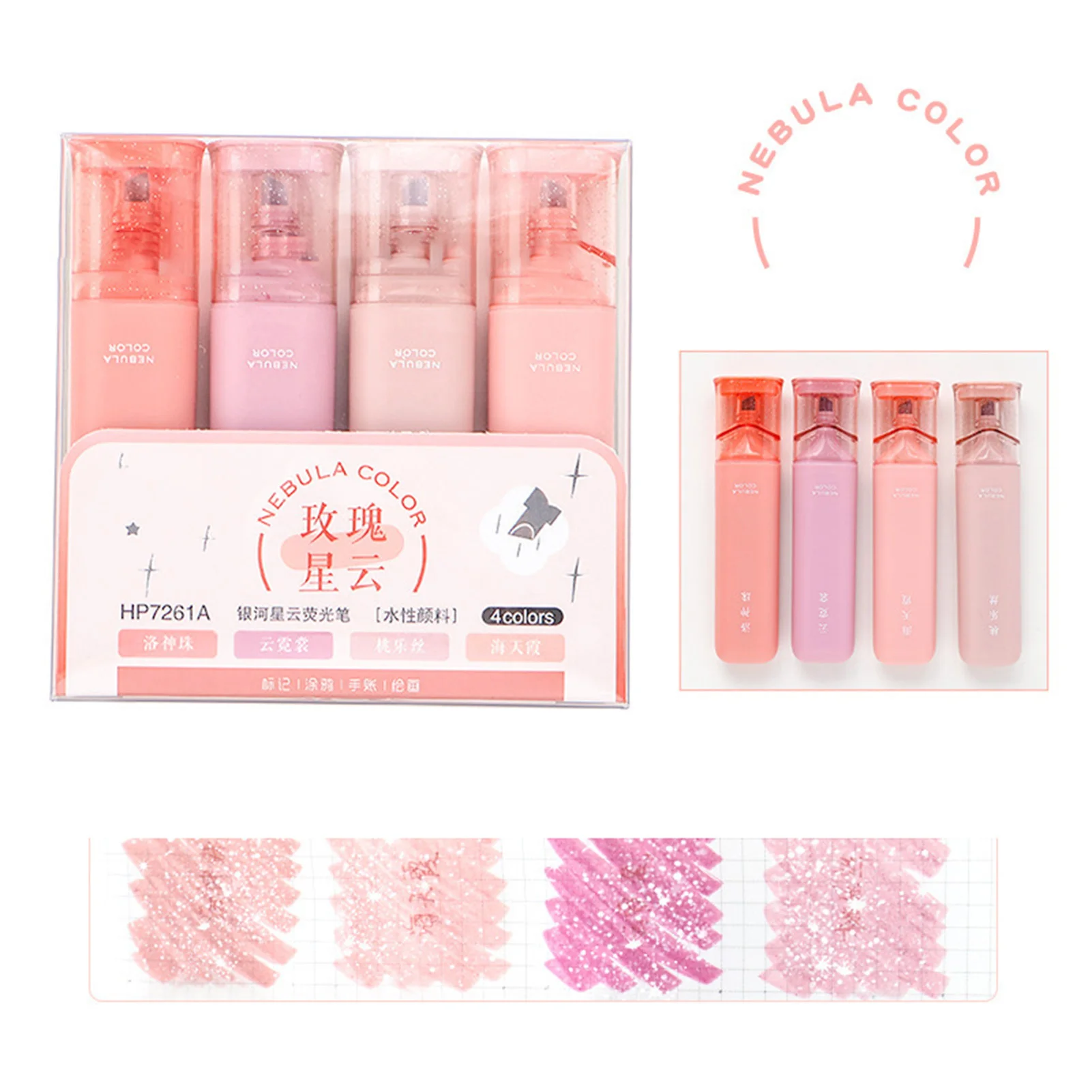 4 цвета пастельные маркеры-маркеры разноцветные маркеры для рукописного письма