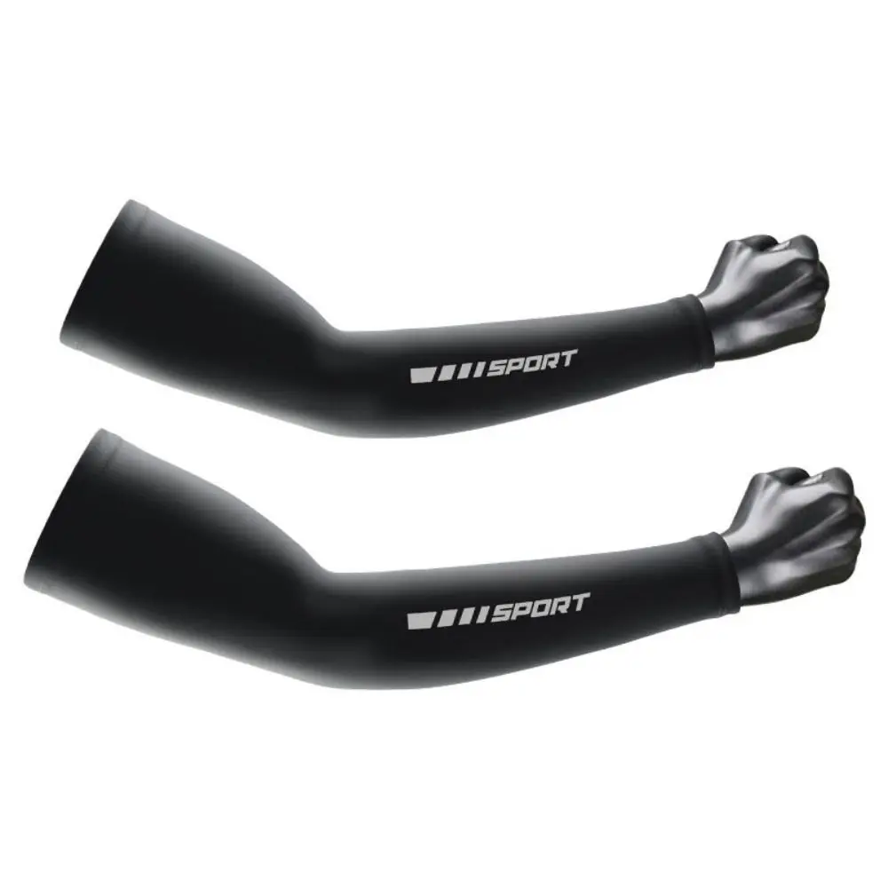 

Ice Silk Ice Silk Sleeve Sunscreen Cuff Cool UV Sun Protection Arm Sleeves Cover No Snagging Unisex Arm Sleeves Running