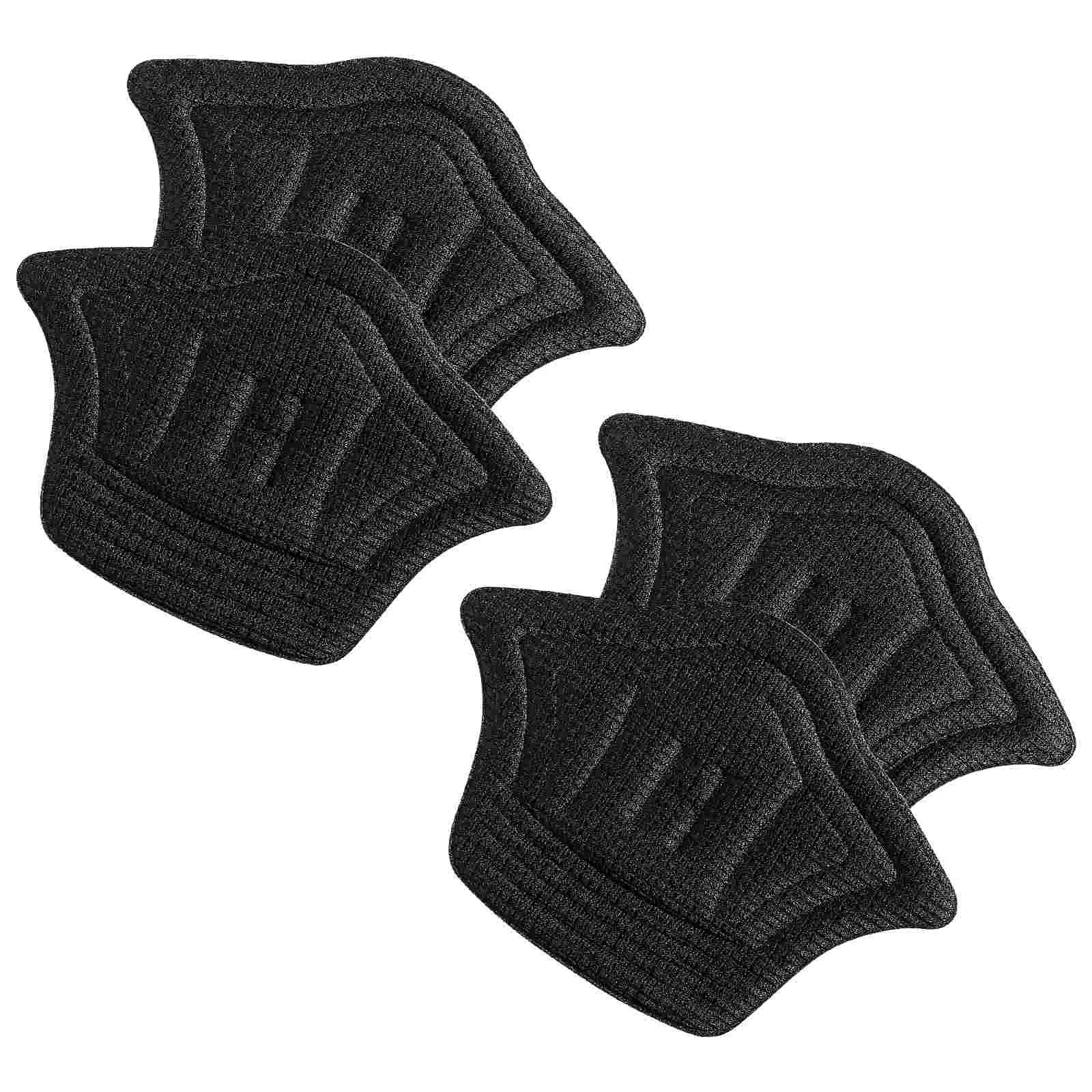 

2 Pairs Follow Heel Grips Womens Shoes Dressy Sandals Heels Protection Inserts Pads Pulled Cloth