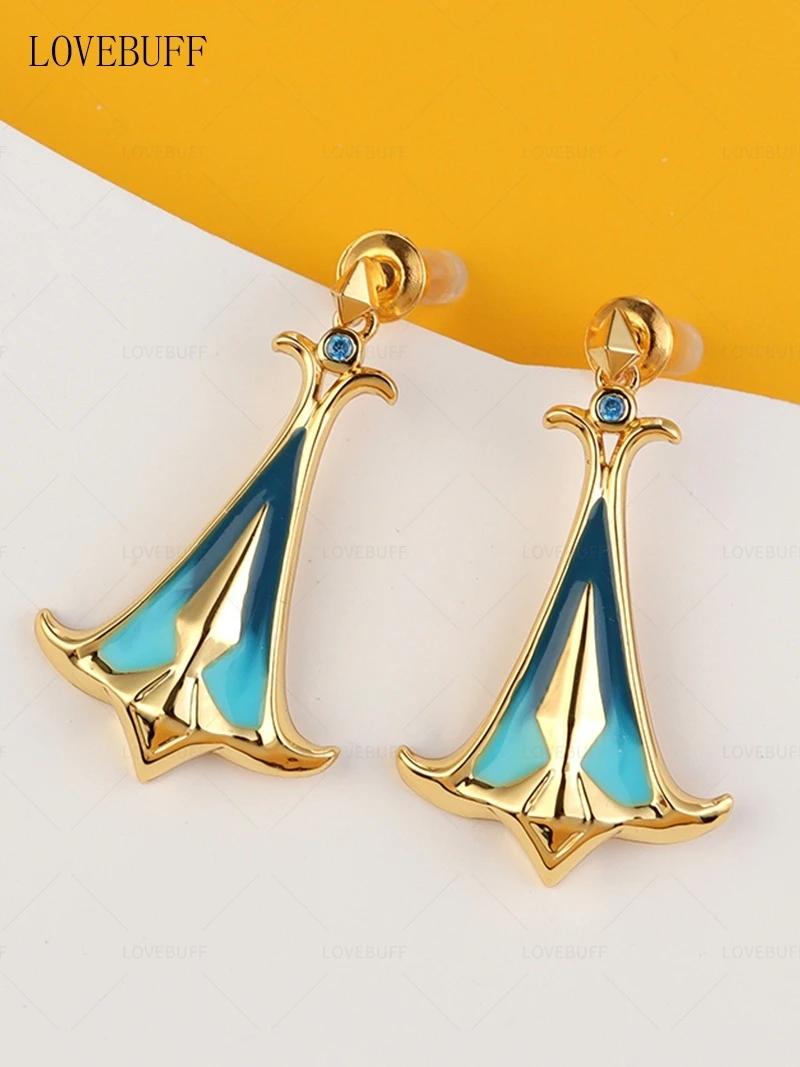 Оригинальный костюм для косплея аниме Genshin Impact Neuvillette аксессуары игр глаз Бога