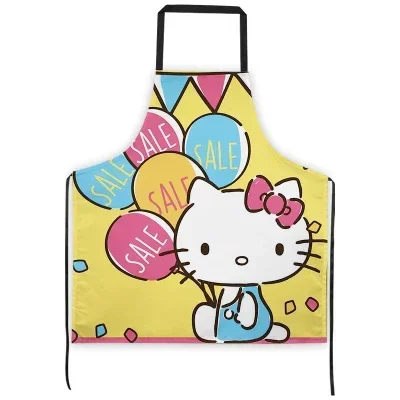 Sanrio Hello Kitty кухонный бытовой фартук для женщин и детей маслостойкий