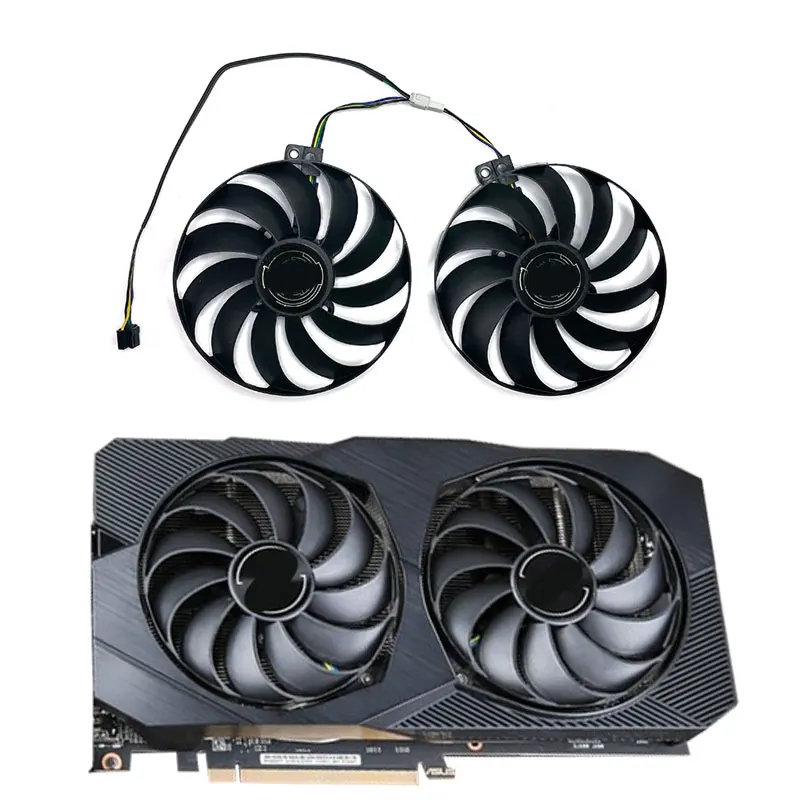 

Вентилятор охлаждения ASUS Dual RX 5500, 95 мм, T129215SU PLD10010S12HH