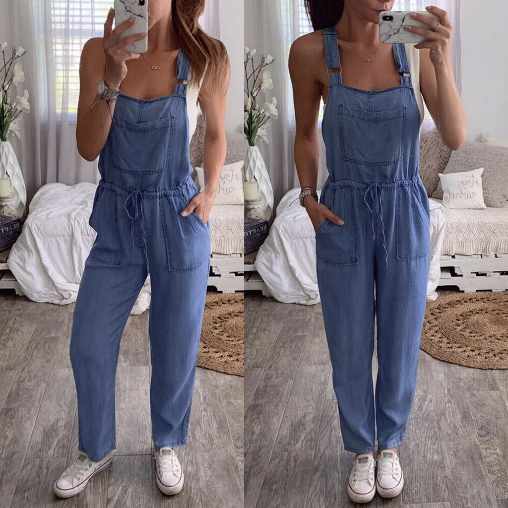 

Dungarees Jumpsuits Bib Jeans Trousers Denim Olive Jumpsuits for Women Sexy Women's Mechanic Jumpsuit Jumpsuits for Women Home