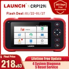 Профессиональный Автомобильный сканер LAUNCH X431, CRP129i, OBD2, SAS, SRS, EPB, сброс масла, OBD 2, автомобильный диагностический инструмент диагностика автомобилядиагностический сканер