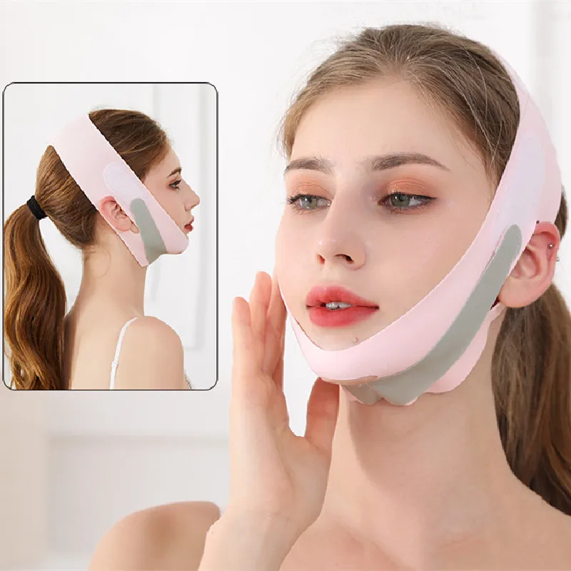 

Face-lift Bandage Hanging Ear Lift Breathable Mask Portable High-elastic V-face Bandage To Remove Double Chin Beauty Skin Care