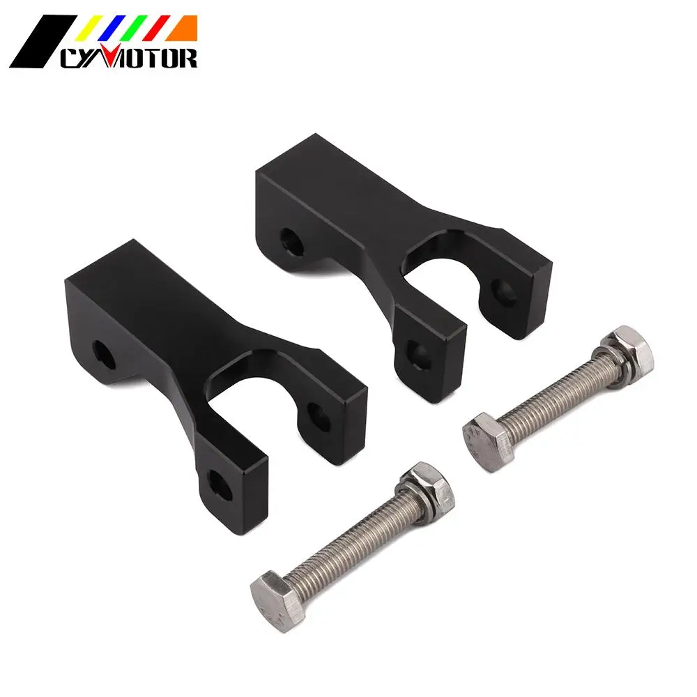 

Motorcycle Aluminum Black Front Rear Lowering Adapter Kit Adjustable For Yamaha HONDA YFZ 450 YFZ450 2004-2012 2005 2006 2007