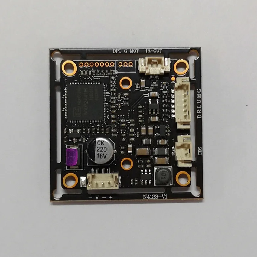 Модуль камеры с низким освещением 1/2 7 AHD CMOS 1080P МП функцией OSD NVP2441 + Sony IMX323 |