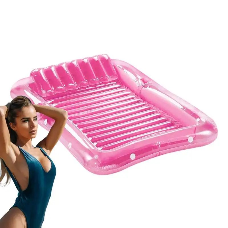 

Inflatable Pool Float Lounge Pool Floaties Rafts For Adults Teenagers Floating Pool Lounger Sun Tanning Floats Pool Party Toys