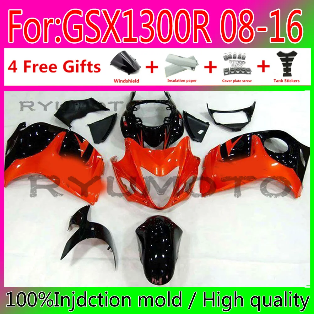

Motorcycle Hayabusa Fairings + Tank Cover For Suzuki GSXR1300 08 09 10 Bodywork GSX1300R GSXR 1300 2008 2016 Fairing
