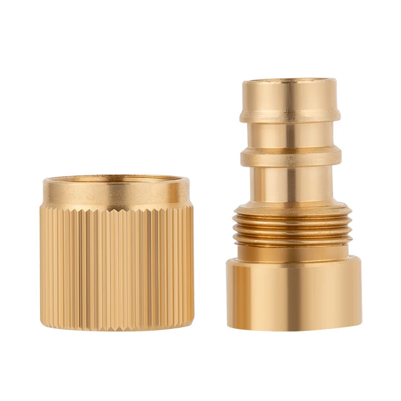 

Universal Brass Quick Connector 1/2 Faucet Connector Washing Machine Hose Pipe Connector for Garden Kitchen Bathroom