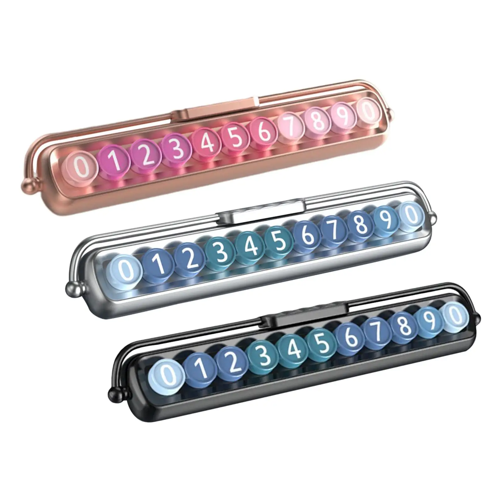 Временная парковочная карточка, самоклеящееся автомобильное украшение, скрываемое для дороги