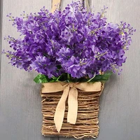 useful ornamental vivid flower arrangement artificial hyacinth for balcony simulation hyacinth simulation bouquet